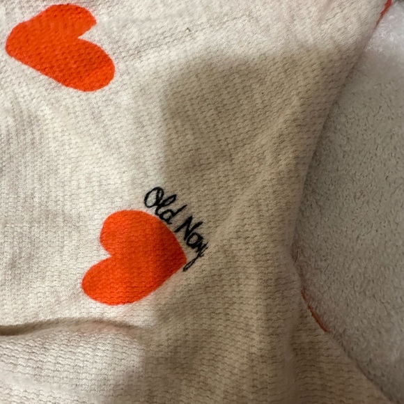 Old Navy baby Valentine's Day outfit long sleeve onesie size 0-3 months - Picture 8 of 8